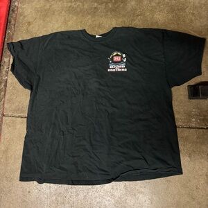 Hanes Black Firefighter Graphic Tee size 4XL